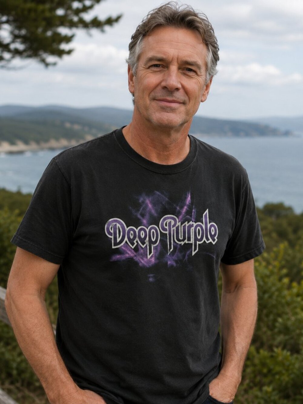 Deep Purple  BAND  TOUR TShirt (LARGE)